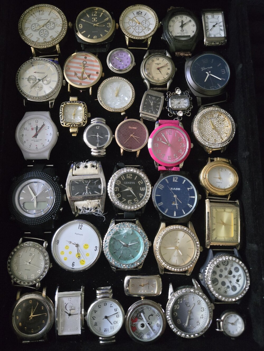 Watch Parts Craft Repair Broken Repurpose Vintage Fair Condition As Is Lot 1N